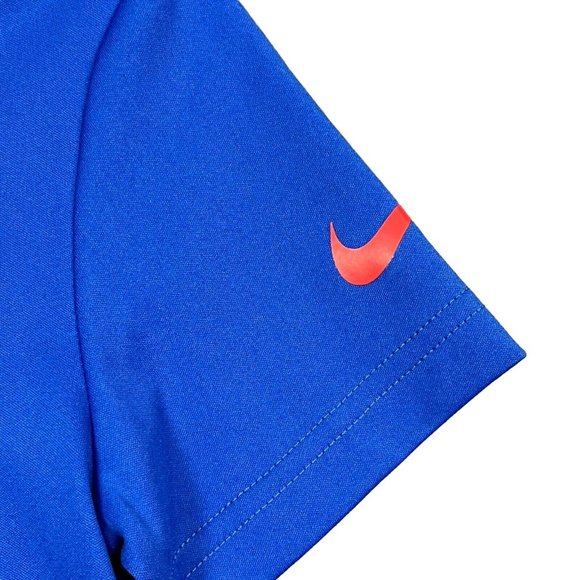 Nike Boys Sporty Logo Just Do it T-Shirt & Shorts Outfit Set Size 4 Blue/Red - Picture 11 of 13